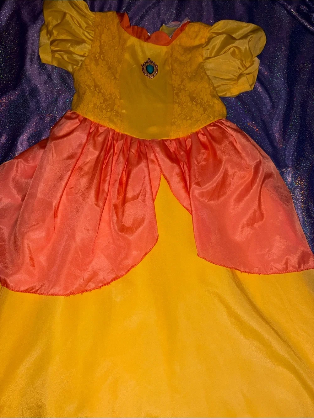 Super Mario Princess Daisy Dress
